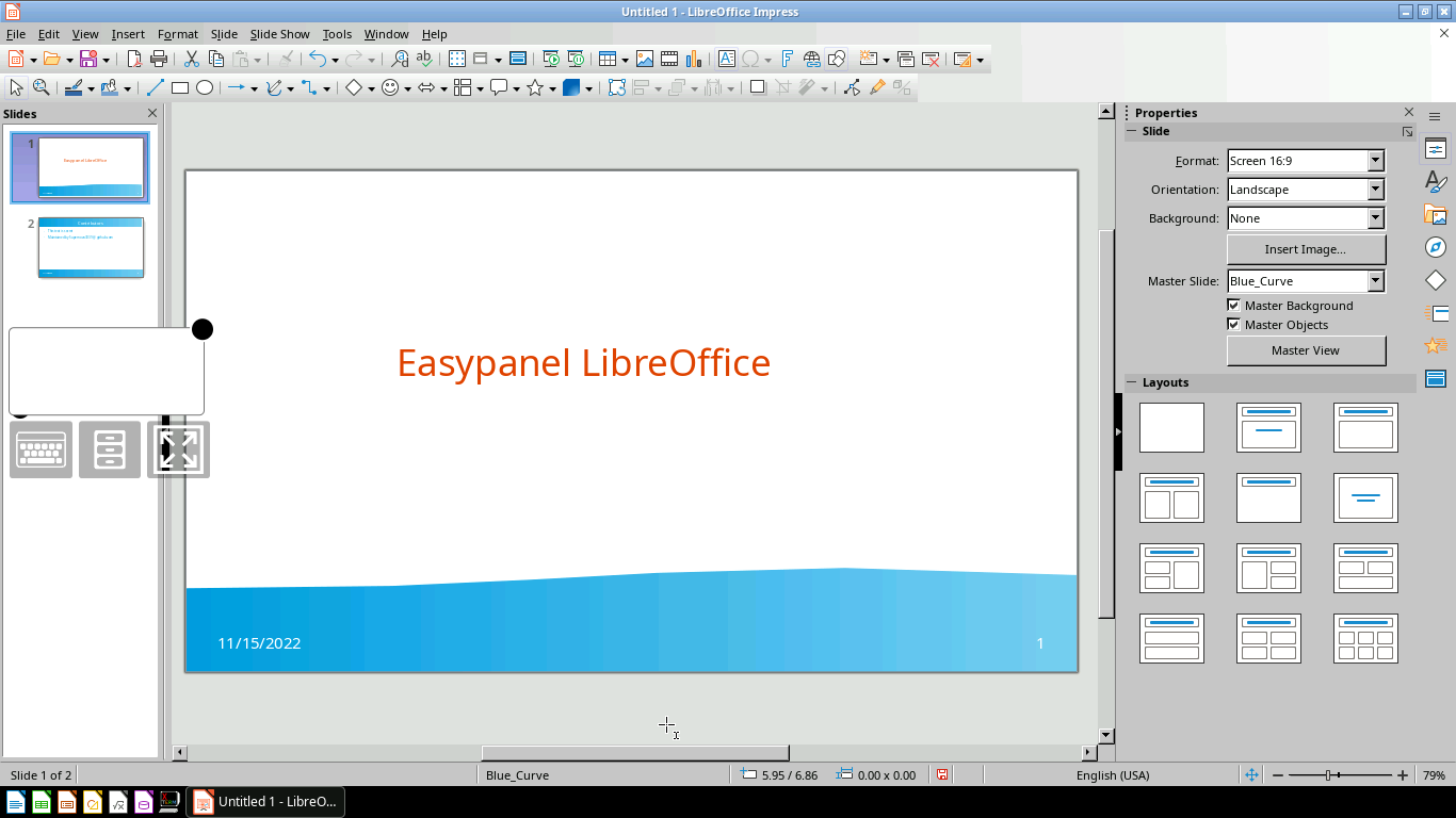 LibreOffice Screenshot